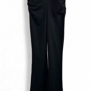 White Fox Boutique Black Flare Pants Size Medium